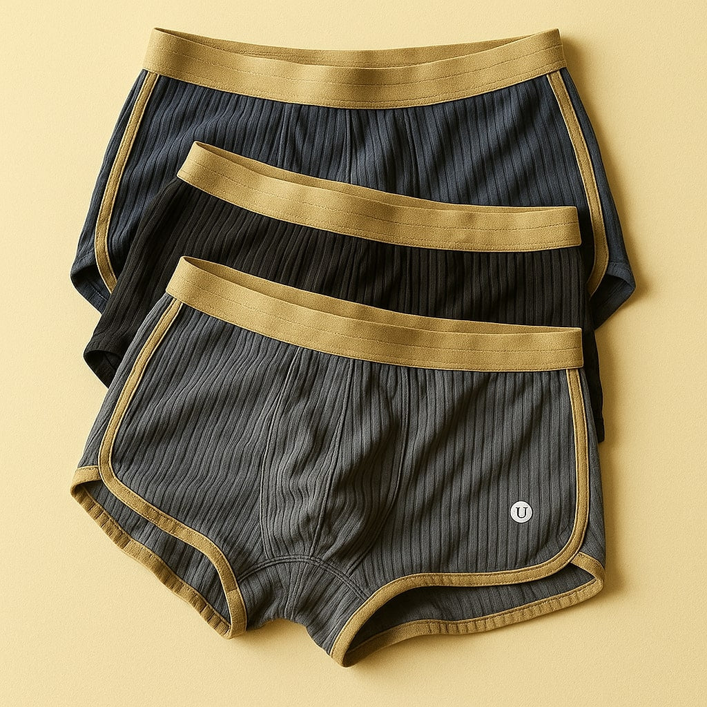 Cotton Boxer Briefs Set